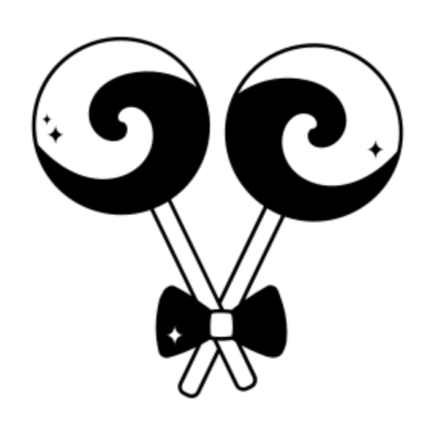Candy sticker