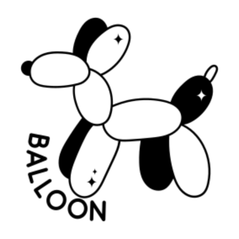 Balloon sticker