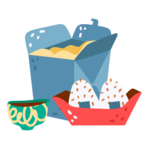 Noodles sticker