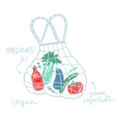 Vegetables sticker