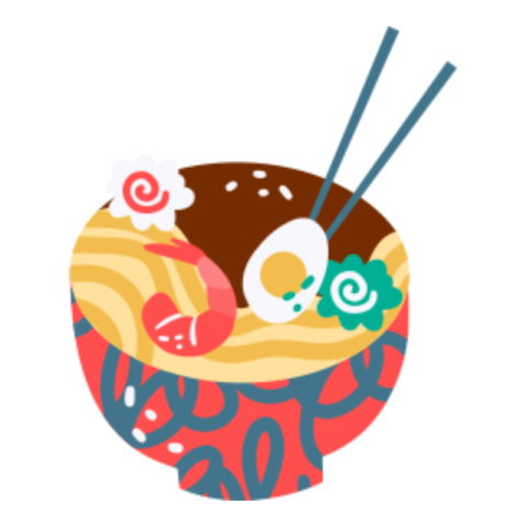 Ramen sticker