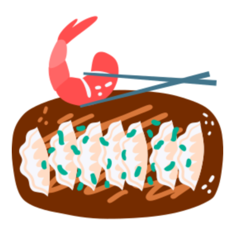 Gyoza sticker