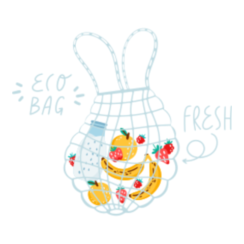 Grocery bag sticker 3