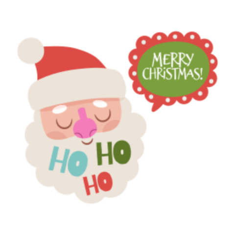 Merry christmas sticker 4