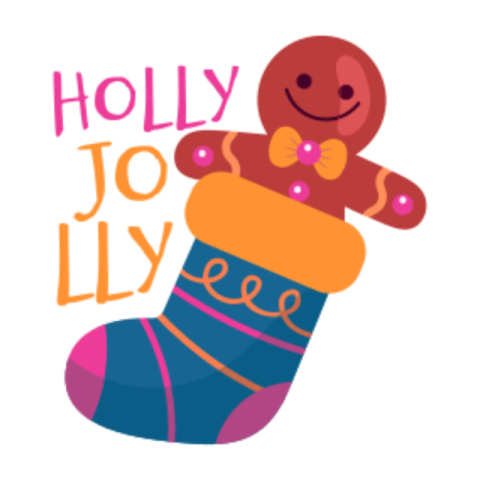 Holly sticker 2