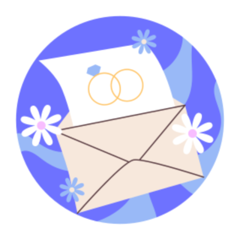 Wedding sticker 5