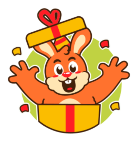 Bunny sticker 12