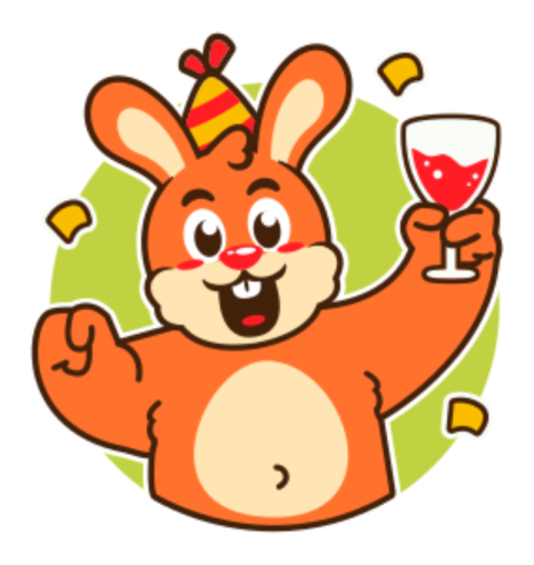 Bunny sticker 20