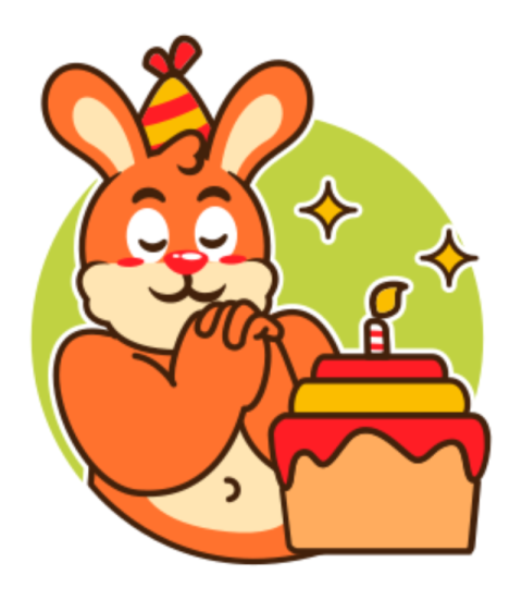 Bunny sticker 3
