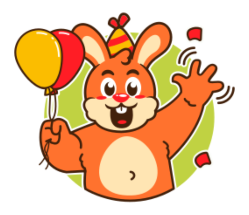 Bunny sticker 17