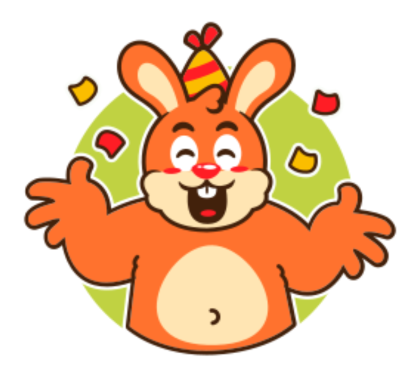 Bunny sticker 18