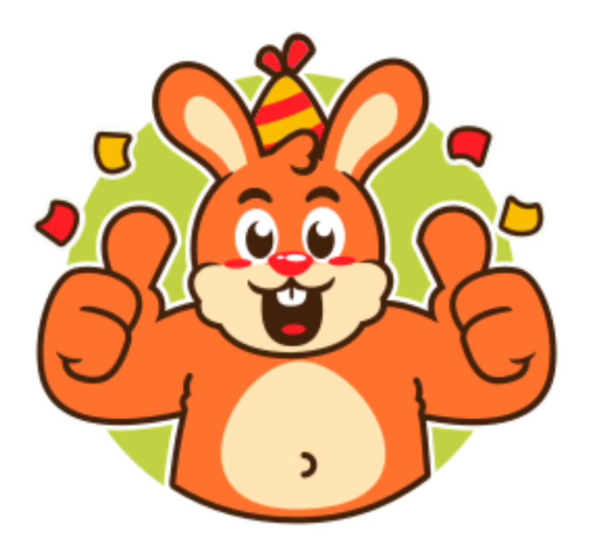Bunny sticker 19