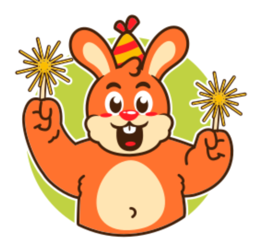 Bunny sticker 16
